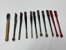 Fletcher Hand Held Glass Cutters Total of 8 and Plus 3 Umarked