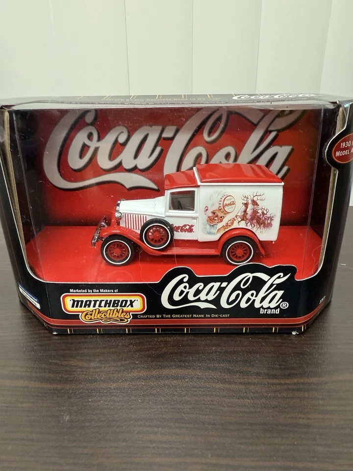 Matchbox Collection– Coca Cola Complete Set of 6 - 1/43 Scale Vehicles NIP 1998 - Image 3 of 4