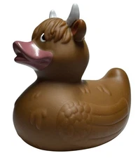 Highland Cow Rubber Duck collectable novelty gift UK FREEPOST