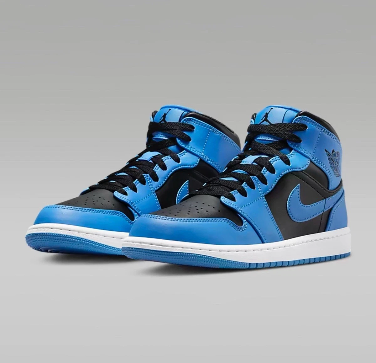 Jordan 1 Mid University Blue Black for Sale | Authenticity