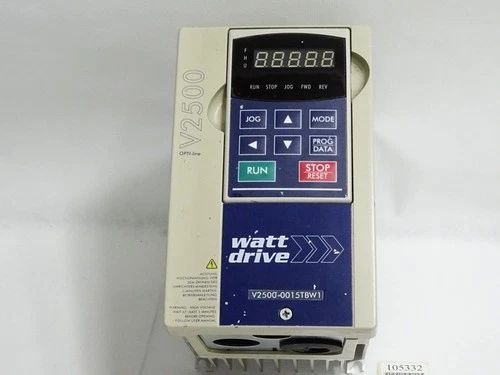Watt Drive V2500 OPTI-Line V2500-0015TBW1 1.5kW Variable Frequency Drive