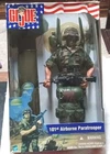 2002 GI JOE 101st Airborne Paratrooper 12" Action Figure Hasbro  NEW SEALED.