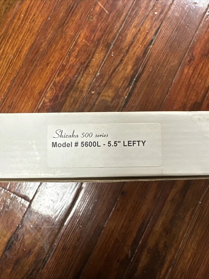 Tijeras de tijera Mehaz para estilista desplazadas para mano izquierda tensión ajustable inoxidable 5,5" Foto 3 de 4