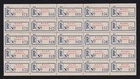 Australia Blue Registered Labels R.A.A.F Ransford VIC Full sheet MNH - i24