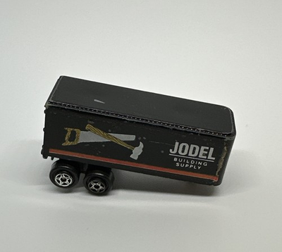 #ad #ad Micro Machines Semi Box Truck Jodel Building Supply Trailer Only 1989 Galoob $4.99