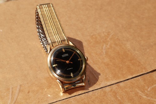 Vintage Vulcain Grand Prix WristWatch 10K Gold Filled Watch 17 Jewel Automatic - Picture 15 of 24