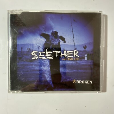 Broken, Seether Featuring Amy Lee (2004) CD, Single, Rock, Alternative, Indie