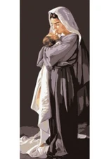 "Darling" Printed Needlepoint Tapestry  Canvas 8057