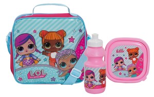 girls lunch box and bottle