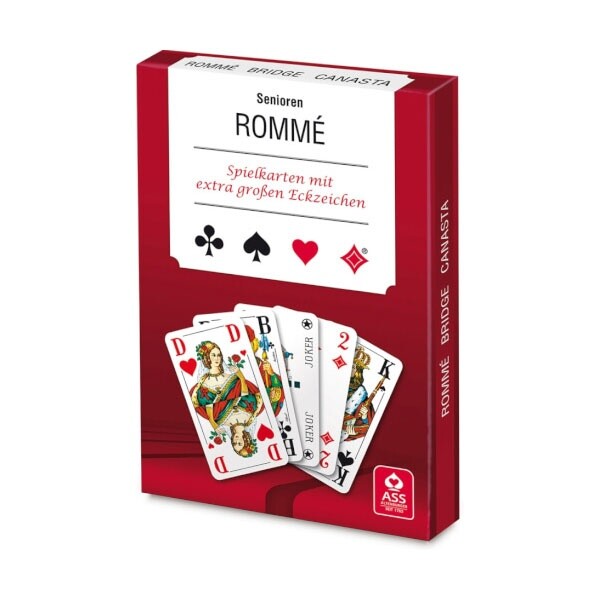 Thumbnail - Ass Senioren Romme, Französisches Bild Kartenspiel Neu Ovp