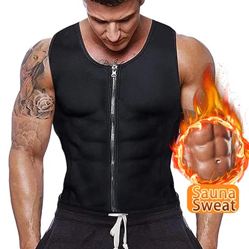 Fajas Para Adelgazar Reductoras Abdomen Faja De Ejercicio Hombre Waist Trainer - Picture 1 of 24