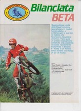 advertising TEST MOTO  BETA TRIAL 125 1981 MOTOITALIANE TRIAL  EPOCA MOTOSPORT