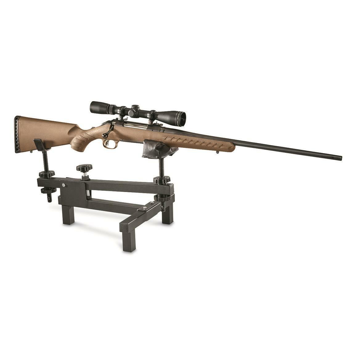 Shooting Rifle Bench Rest Vise Adjustable Sighting Gunsmithing Hunting Outdoors