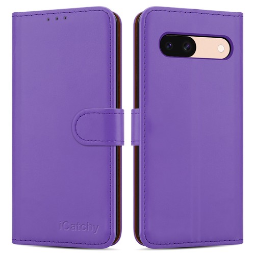For Google Pixel 8a Phone Case Leather Wallet Flip RFID Card Protection Cover - Picture 41 of 67