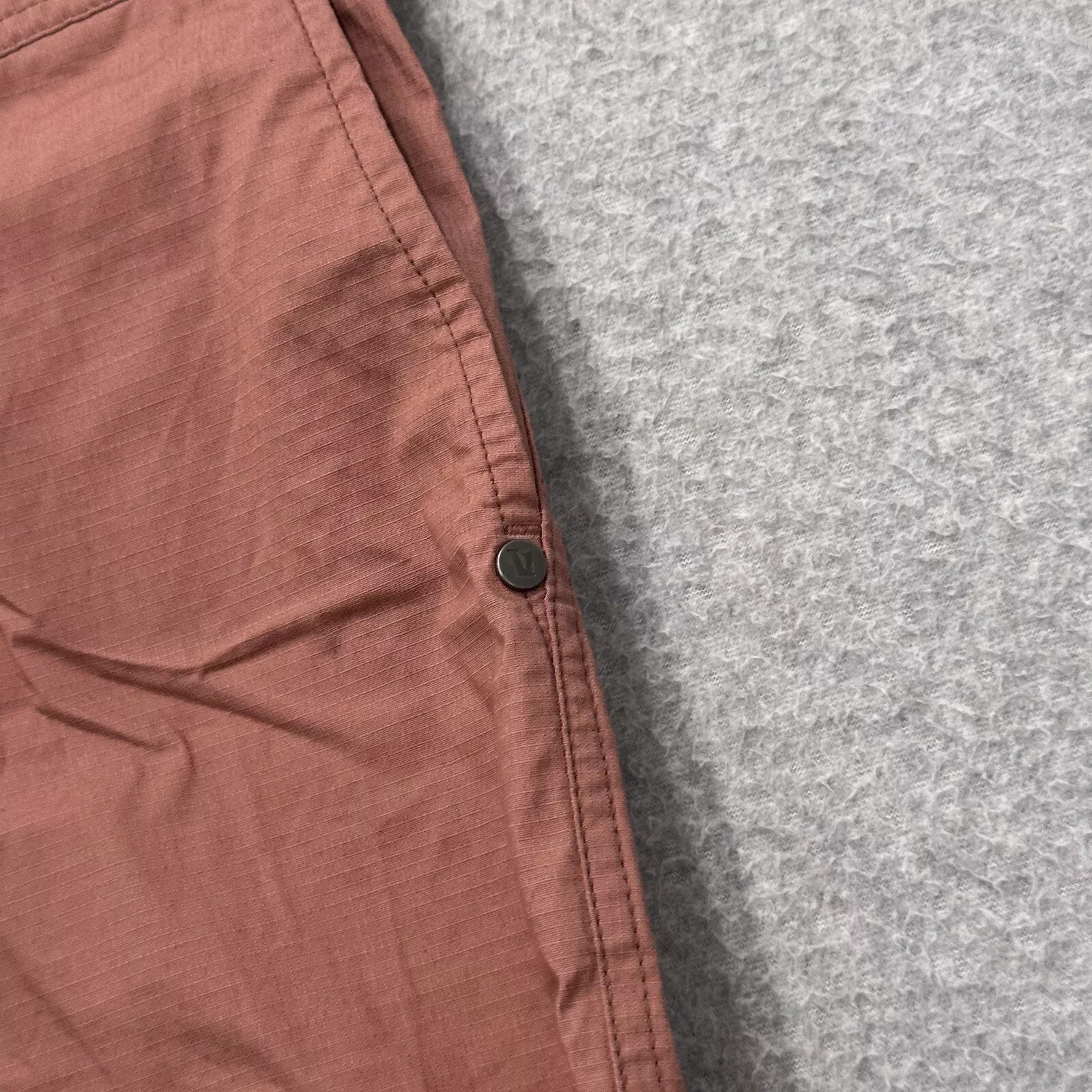vuori hazel ripstop drawstring wide leg casual hiking pants