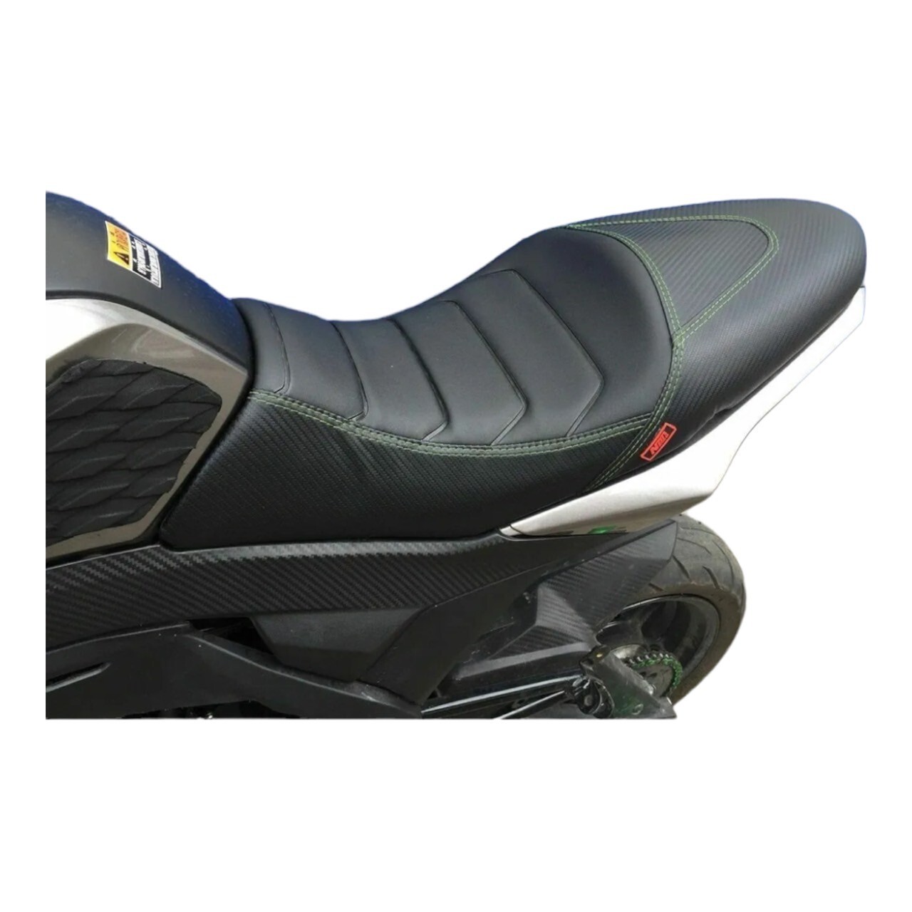 Kawasaki z125 pro seat replacement BR125 Dual seats complete green 2017