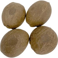 2070 Pk4 Sanded Base Half Shell Coconut - All Natural Chewable Bird Fats