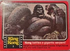 VINTAGE TOPPS 1796 KING KONG TRADING CARDS COMPLETE SET 55 CARDS & 11 STICKERS