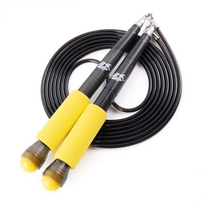 Rope Master Original Ball Bearing Jump Rope, 9  HD Plastic Handles. Perfec