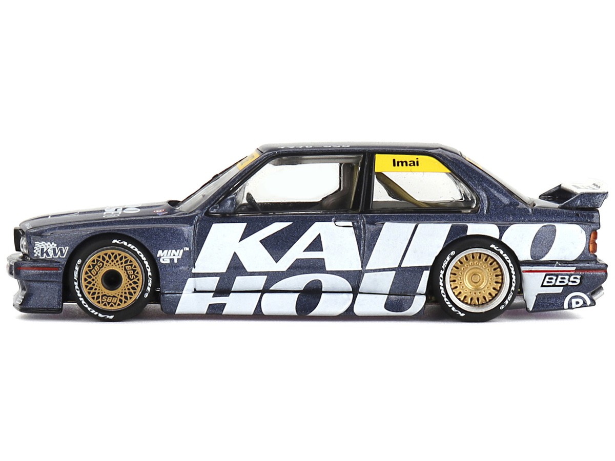 BMW M3 (E30) Kaido Works V1 Dark Blue/Graphics (Jun Imai BMW M3 (E30) Kaido Works V1 Dark Blue/Graphics (Jun Imai