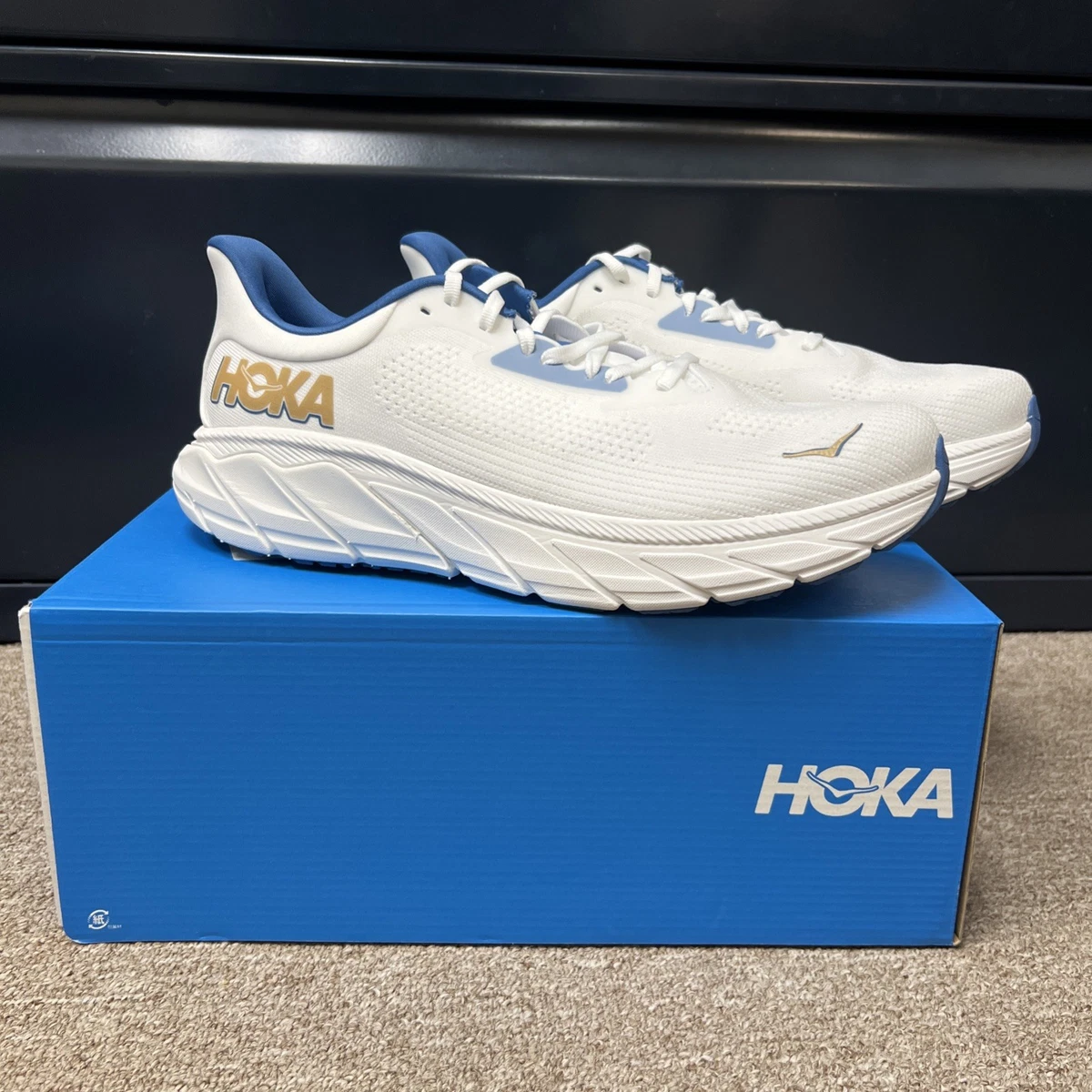 Hoka One One HOKA Arahi 7 2E Wide Frost Gold for sale | eBay display picture 2