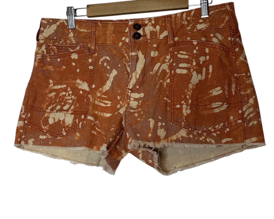 Pantalones Cortos Anthropologie Pilcro The Wanderer Para Mujer Talla 30 Boho Bohemio Playa Foto 2 de 4