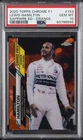 2020 TOPPS CHROME FORMULA 1 SAPPHIRE ED ORANGE #153 LEWIS HAMILTON 25/25 PSA 10