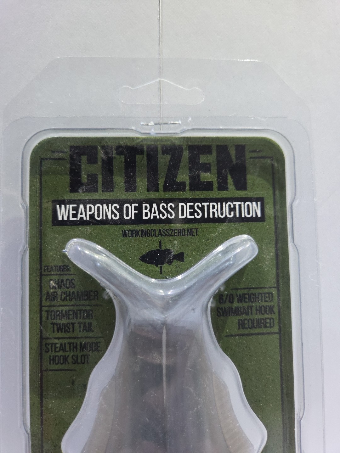 WCZ Working Class Zero Citizen 6” Swimbait - Silver/Steel - Image 7
