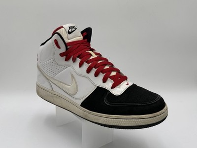 Nike Dunk High Men s  Size 12 White/red/black 345211-111 (2008) Good Condition