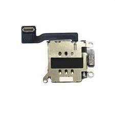 Dual SIM Card Slot SIM Card Tray with Cable Reader Flex Cable for iPhone 13 p