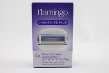 Flamingo Moisture Plus Women's Razor Blade Refills 4ct - New