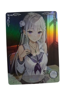 RE:Zero Emilia Goddess Story Anime Waifu Karte