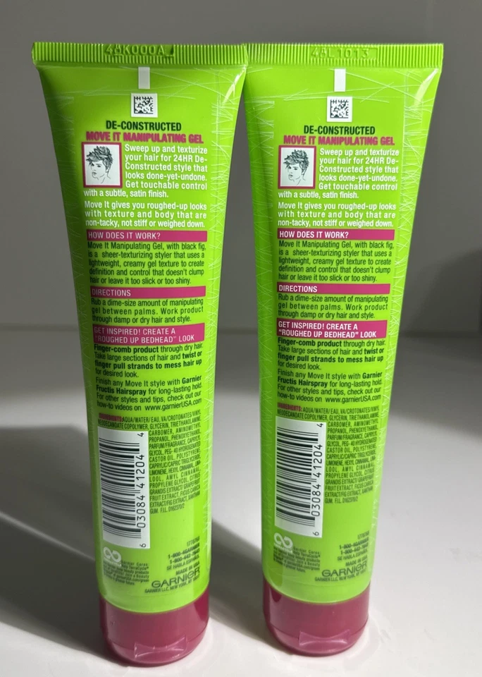Gel Manipulador Garnier Fructis Deconstructed Move It Sujeción Ultra Fuerte 4 (2) Foto 2 de 2