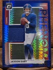 2025 Donruss Optic Jaxson Dart Rookie Patch RC Blue Prizm Giants 🔥 QB 🔥