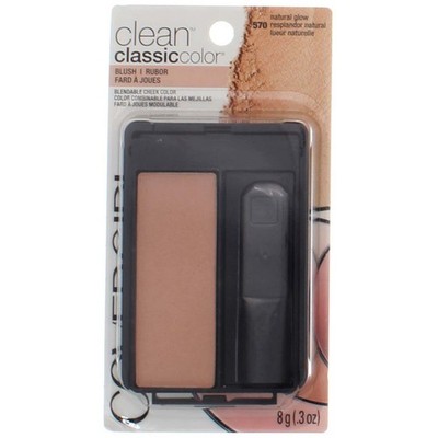5 Pack CoverGirl Classic Color Blush, Natural Glow 570, 0.3 oz
