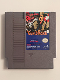 Gun. Smoke Nintendo NES Complete NTSC Cart & Manual