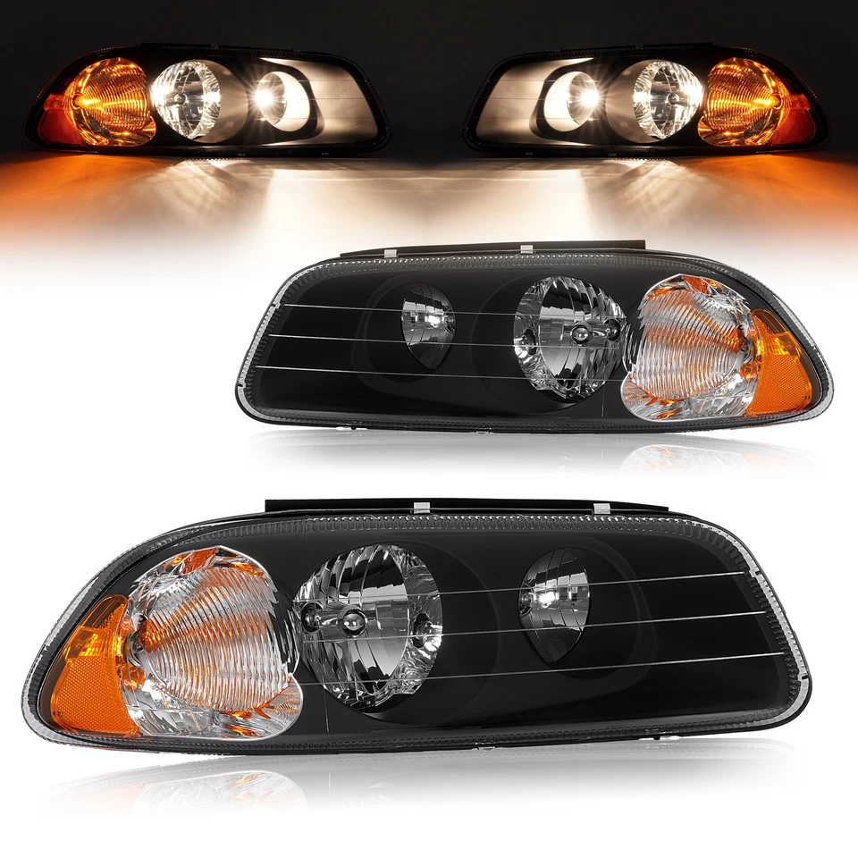 For Mack CX CXN 1998-18 GU4 GU5 GU7 GU8 2008-18 Left+Right Headlights Headlamps - Image 2 of 4