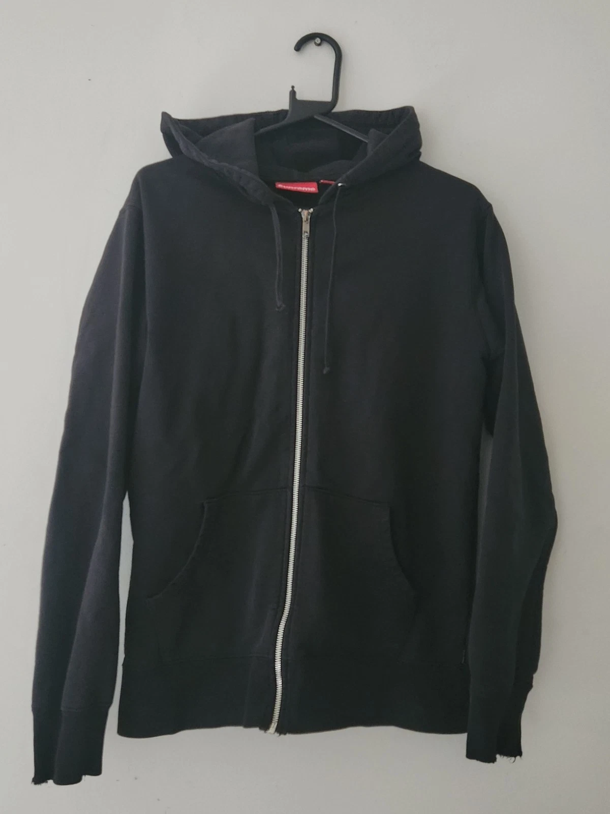 Felpa con cappuccio e zip SS14 Supreme Antihero nera M medium 2014