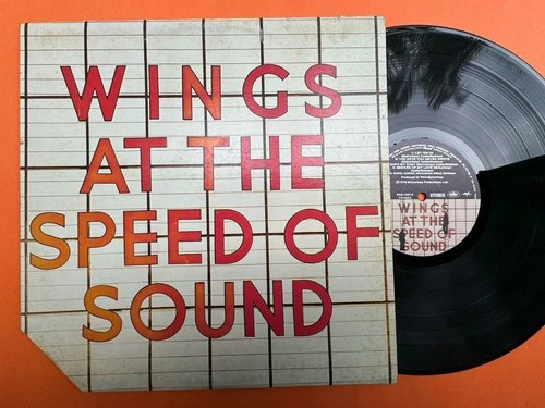 Wings -  Wings At The Speed Of Sound LP VINYL 1976, Paul McCartney,