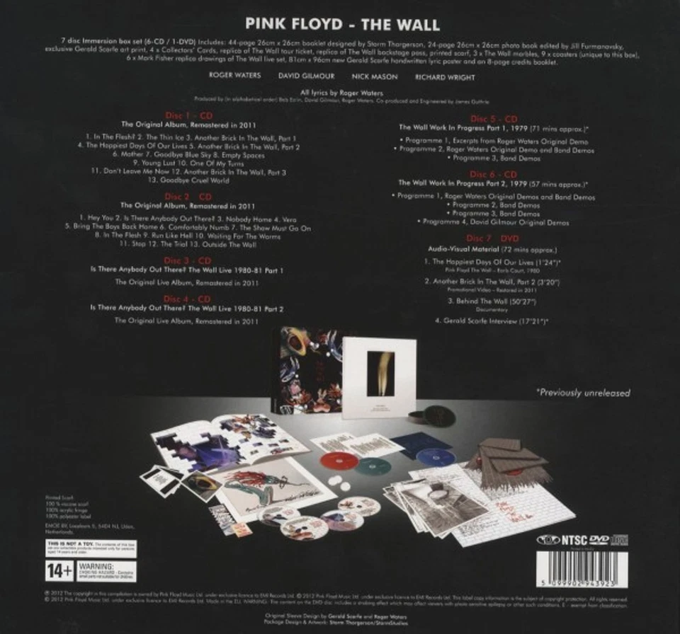 Pink Floyd - The Wall Immersion Box (6 CDs, 1 DVD) - Bild 2 von 3