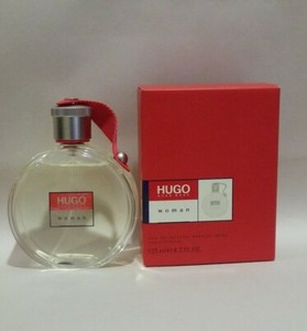hugo woman red