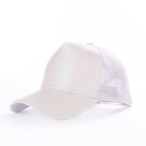 Womens Ponytail Baseball Cap Mesh Trucker Caps Hat Snapback Hip Hop Hats*AU - Picture 3 of 44