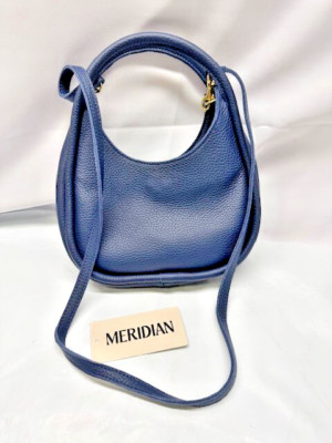 Oliveve Emilla Crossbody Purse-Lapis  Italian Buffalo Cowhide*New