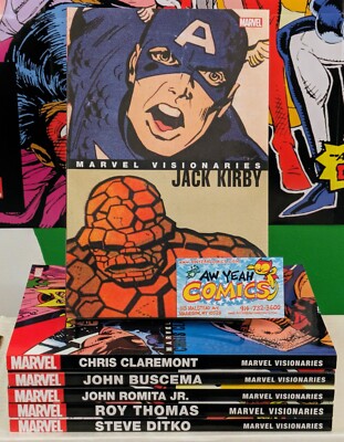 Marvel Visionaries Set! 6 Volumes of Classic Creators' Most Important Works!