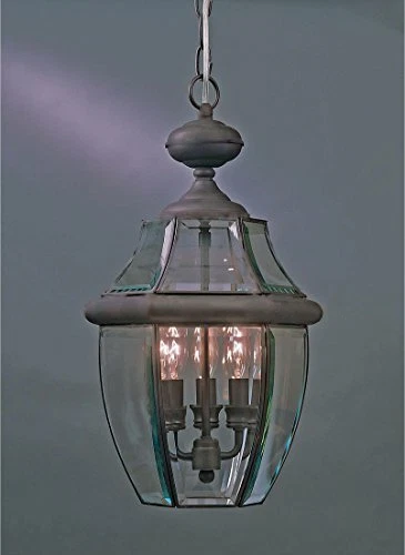 Quoizel NY1179Z 3-Light Newbury Outdoor Lantern in Medici Bronze - Picture 1 of 3