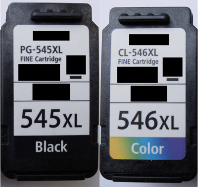 Druckerpatronen PG545 CL546 XL für Canon Pixma MG 3050 3051 3052 3053 2450 2550.