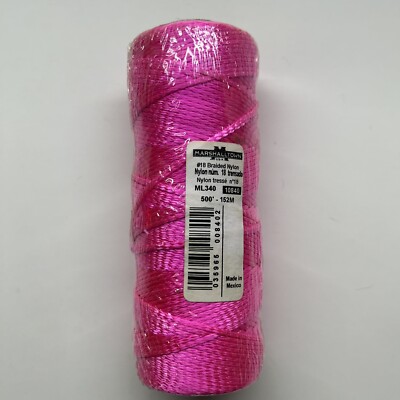 Line Mason 500ft Pink Braid Nylon ML340 Marshalltown Trowel #18