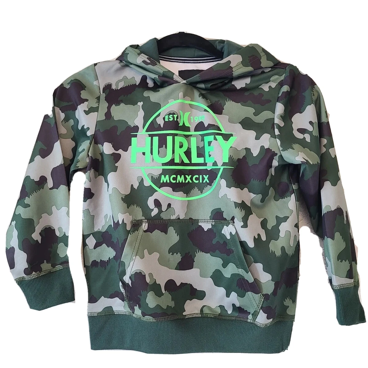 Hurley top camo hoodie