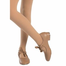 So Danca TA35 Caramel Child Size 2.5M fits Size 2 Classic Tie-Up Tap Shoes