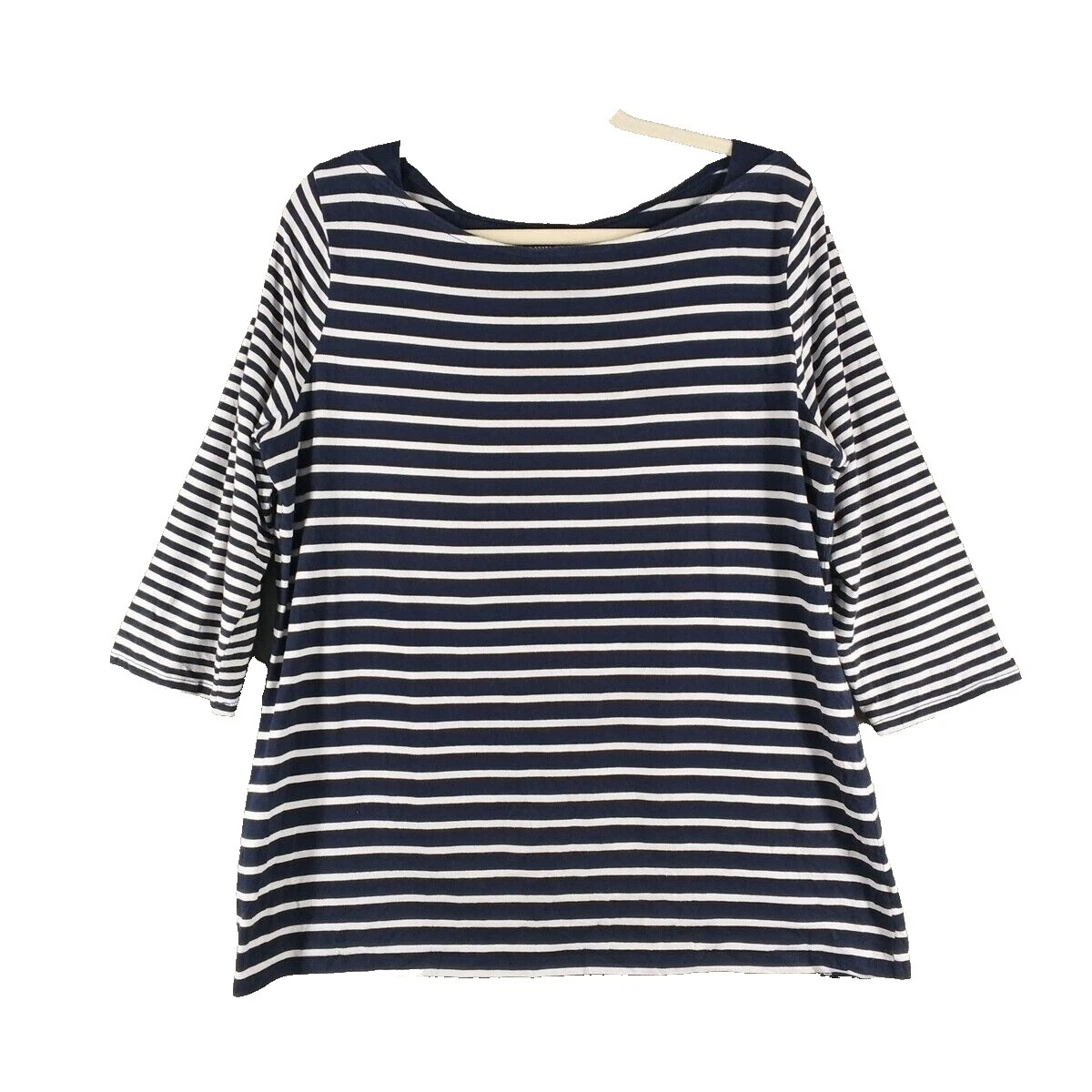 Camisetas a rayas de algodón Merona para Mujeres